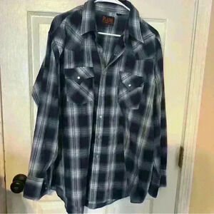 Plains western wear top men’s. XL